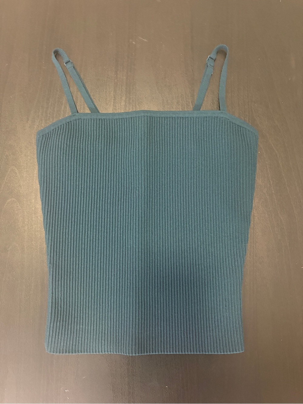Aritzia Babaton Teal square neck tube top
